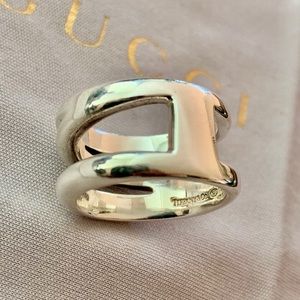 SOLD*Tiffany & Co Sterling Silver Triple Wave Ring